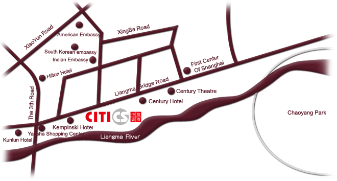 Citic Office Tower Geographic Location